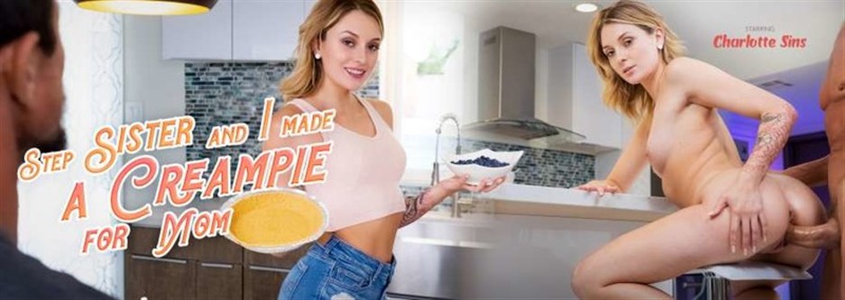 Step Sister and I Made a Creampie for Mom – GearVR